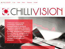 Tablet Screenshot of chillivision.com.pl
